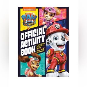 PAW Patrol: The Movie: Official Activity Book (Paw Patrol) - (Paperback)